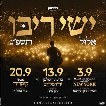 פוסטר קמפיין ישי ריבו